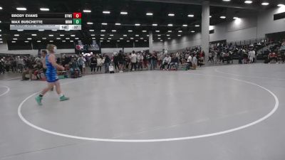 140 lbs Cons. Sub-quarters - Max Buschette, Minnesota vs Brody Evans, BTWC