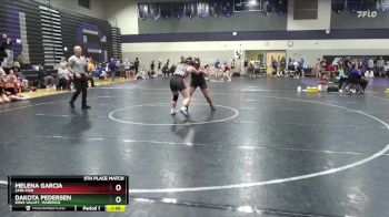 145 lbs 5th Place Match - Dakota Pedersen, Iowa Valley, Marengo vs Melena Garcia, Linn-Mar