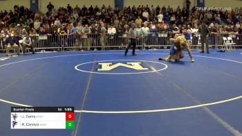 182 lbs Quarterfinal - James Danis, Essex vs Russell Canova, Danvers