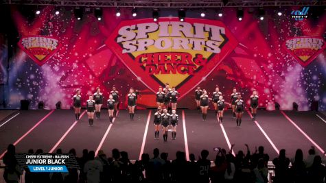 Cheer Extreme - Raleigh - Junior Black [2025 L1 Junior Day 2] 2025 Spirit Sports Myrtle Beach Nationals