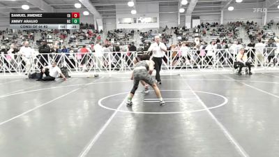 120 lbs Consi Of 64 #2 - Samuel Jimenez, CA vs Jimmy Araujo, NC