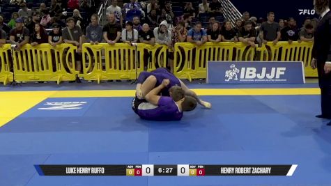 Henry Robert Zachary vs Luke Henry Ruffo 2025 Pan IBJJF Jiu-Jitsu No-Gi Championship