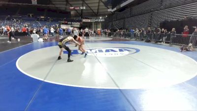 119 lbs Cons. Semi - Chance Aparis, Mat Demon Wrestling Club vs John Spencer, Fife Thunder Wrestling