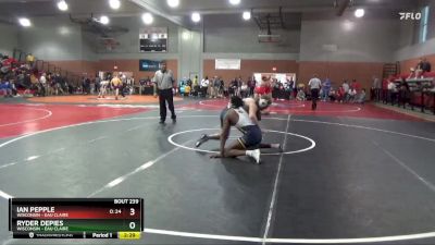 197 lbs Cons. Round 4 - Ryder Depies, Wisconsin - Eau Claire vs Ian Pepple, Wisconsin - Eau Claire