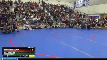 120 lbs Champ. Round 2 - Giancarlo Plaza, Birmingham Charter vs Issac Tellez, Team Jackrabbits