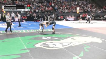 Cons. Round 1 - Jed Berggren, Cross County/Osceola vs Devin Watkins, Raymond Central