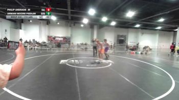 172 lbs Rr Rnd 3 - Philip Andrade Jr, Falls Academy vs Armani Moore Fiedler, Duran Elite