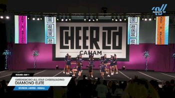 Greensboro All Star Cheerleading - Diamond Elite [2024 L6 Limited - XSmall Day 1] 2024 CANAM Grand Nationals