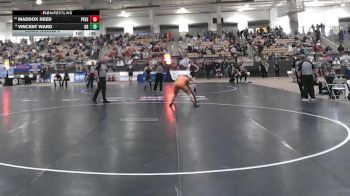 A 157 lbs Cons. Round 2 - Maddox Reed, Pigeon Forge High School vs Vincent Ward, Greenbrier High School