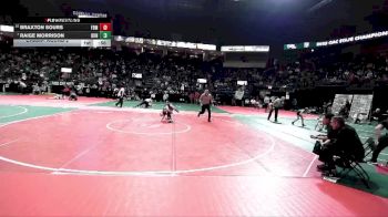 85 lbs Champ. Round 2 - Raige Morrison, DONA vs Braxton Sours, FDMA