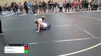 40 lbs Quarterfinal - Kekoa Sheldahl, Mtc vs Dawson Harrison, Colorado Outlaws