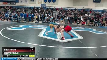 138 lbs Cons. Round 3 - Dylan Peters, Elk River vs Cristian Neville, Rosemount