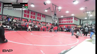 98 lbs Round Of 16 - Jaxon Cope, Hilldale vs Jagger Autry, Broken Arrow Jh