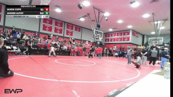 98 lbs Round Of 16 - Jaxon Cope, Hilldale vs Jagger Autry, Broken Arrow Jh