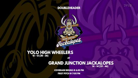 Replay: Wheelers vs Jackalopes - DH | Aug 17 @ 4 PM