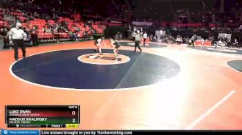 3 lbs Champ. Round 1 - Maddox Khalimsky, Palatine (Fremd) vs Luke Swan, Downers Grove (South)