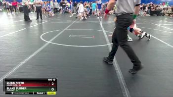 96 lbs Finals (2 Team) - Quinn Smith, Killer Elite vs Blake Turner, Lake WC
