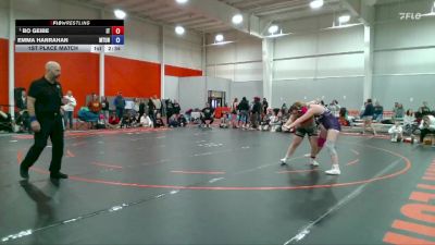 160 lbs 1st Place Match - Bo Geibe, Indiana Tech vs Emma Hanrahan, Mount Union