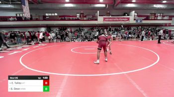 182 lbs Round Of 16 - Eric Talley, Whittier vs Sam Dean, Minnechaug