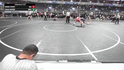 122 lbs 5th Place - Noah Hyatt, Titans vs Kale Hofer, Mvpcs