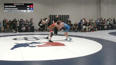 52 kg Champ. Rd Of 128 - Cole Buffler, Steller Trained Wrestling vs Atticus Salinas, Gold Rush Wrestling
