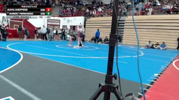 140 lbs Cons. Round 2 - Aubrey Fernandez, Valparaiso vs Alivia Shepperd, Twin Lakes High School
