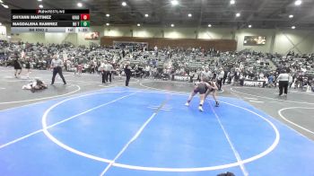 136 lbs Rr Rnd 2 - Shyann Martinez, Gold Rush Wrestling vs Magdalena Ramirez, No Team