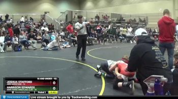 92 lbs Round 1 - Joshua Stafford, ARES Wrestling vs Harrison Edwards, Dark Horse Wrestling Club