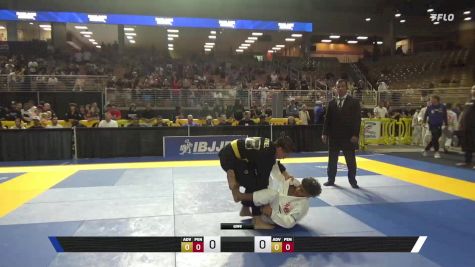 Roy Gonzales Jr vs Cesar Gabriel Castellanos 2025 Pan Kids Jiu-Jitsu IBJJF Championship