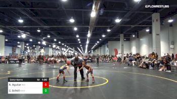 46 lbs Consolation - Antonio Aguilar, Red Wave Wrestling vs Campbell Scholl, Nevada Elite