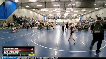 88 lbs Cons. Round 1 - Porter Moeller, Riverton Wolf Pack Wrestling vs Ryan Harrington, Wasatch Wrestling Club