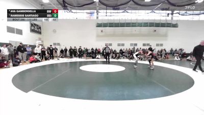 113 lbs Consi Of 8 #2 - Ava Gamberdella, Branford vs Ramessis Santiago, Bristol Eastern