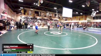 138 lbs Champ. Round 1 - Ryder Yoshitake, San Marino vs Andrew Uribe, Riverside Poly