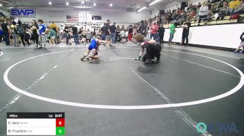 46 lbs Quarterfinal - Carsen Lacy, Miami vs Baker Franklin, Vinita Kids Wrestling