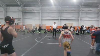 72 lbs Round 1 (8 Team) - AJ Domico, Ohio Gold vs Angel Crespo, Westshore WC