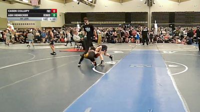 69 lbs Rr Rnd 7 - Casen Collupy, Falcons Wrestling Club - ESC vs Ash Henecker, RedNose Wrestling School - ESC