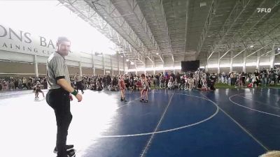 72 lbs Champ. Round 2 - Mason Ashworth, JWC vs Daxton Barlow, RWC- Roy Wrestling Club