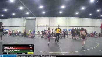 46 lbs Round 1 (3 Team) - Preston Ridgeway, Team Palmetto vs Nolan Gatt, Backyard Brawlers