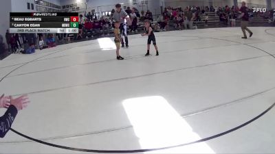 9 lbs 3rd Place Match - Beau Egbarts, Rocks Wrestling Club vs Canyon Egan, Midwest Destroyers Wrestling Club