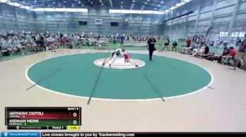 100 lbs Round 3 (8 Team) - Anthony Ciotoli, Virginia vs Kiernan Meink, Nebraska