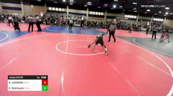 106 lbs Consi Of 8 #2 - Karl Ledbetter, Sons Of Atlas vs Evan Rodriguez, Poway Elite