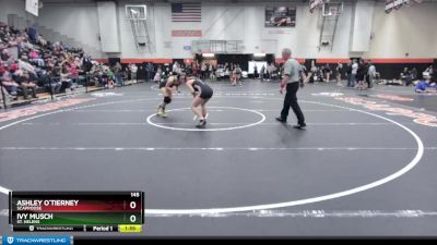 145 lbs Cons. Semi - Ashley O`Tierney, Scappoose vs Ivy Musch, St. Helens