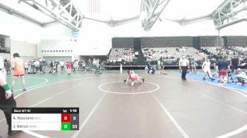 85 lbs 3rd Place - Alex Rosciano, Buxton Elite ES vs Jake Benyo, Mat Assassins