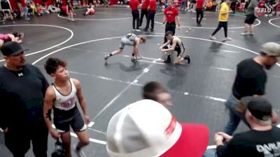 105 lbs Cons. Quarters - Gabryle Bettencourt, Kuna Klub vs Gage Green, East Idaho Elite Wrestling Club