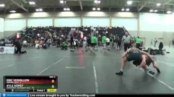 184 lbs Quarters & 1st Wb (16 Team) - Eric Vermillion, Indiana Tech vs Kyle Homet, Reinhardt University (GA)