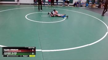 95 lbs Cons. Round 2 - Elijah Jernigan, Diamondville Wrestling Club vs Dominic Glass, Cody Wrestling Club