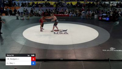 285 lbs Rnd Of 16 - Makhi Rodgers, WI vs Leland Day, CO