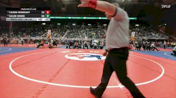 4A-138 lbs Cons. Round 3 - Kaleb Henne, Central vs Caisen Miserany, Star Valley