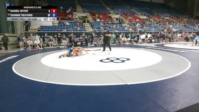 132 lbs Champ. Rd Of 64 - Daniel Myint, Illinois vs Tanner Telford, Utah