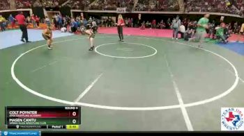 80 lbs Round 4 - Masen Cantu, Spring Klein Wrestling Club vs Colt Poynter, Apex Grappling Academy